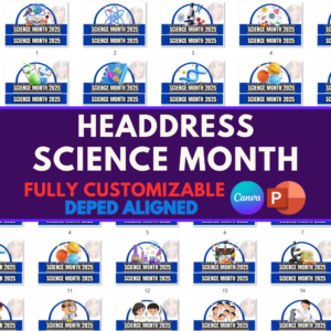 SCIENCE MONTH HEADDRESS 2025